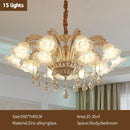 GobekUsa Crystal Ceiling Chandelier: Nordic Modern Luxury for Living Room, Hotel, Lobby.