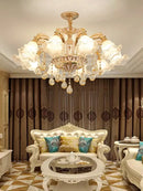 GobekUsa Crystal Ceiling Chandelier: Nordic Modern Luxury for Living Room, Hotel, Lobby.