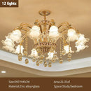 GobekUsa Crystal Ceiling Chandelier: Nordic Modern Luxury for Living Room, Hotel, Lobby.