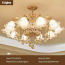 GobekUsa Crystal Ceiling Chandelier: Nordic Modern Luxury for Living Room, Hotel, Lobby.