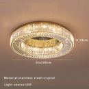 GobekUsa Crystal Ceiling Lamp: Luxury Décor for Living Room & Bedroom