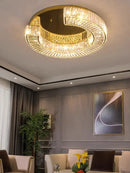 GobekUsa Crystal Ceiling Lamp: Luxury Décor for Living Room & Bedroom