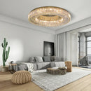 GobekUsa Crystal Ceiling Lamp: Luxury Décor for Living Room & Bedroom
