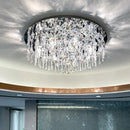 GobekUsa Crystal Ceiling Lamp: Luxury Modern LED Ceiling Light for Home Indoor Lighting