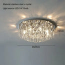 GobekUsa Crystal Ceiling Lamp: Luxury Modern LED Ceiling Light for Home Indoor Lighting