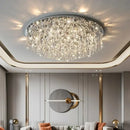 GobekUsa Crystal Ceiling Lamp: Luxury Modern LED Ceiling Light for Home Indoor Lighting