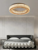 GobekUsa Crystal Ceiling Lamp: Luxury Postmodern Design for Living Room & Bedroom