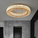GobekUsa Crystal Ceiling Lamp: Luxury Postmodern Design for Living Room & Bedroom