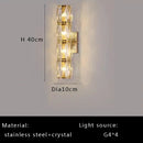GobekUsa Crystal Ceiling Lamp: Luxury Postmodern Design for Living Room & Bedroom