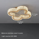 GobekUsa Crystal Ceiling Lamp: Luxury Postmodern Design for Living Room & Bedroom