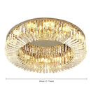GobekUsa Crystal Ceiling Lamp: Modern Bedroom & Living Room LED Light Luxe Atmosphere