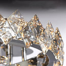 GobekUsa Crystal Ceiling Lamp: Modern Luxury Dimmable Lighting for Living Dining Bedroom