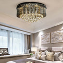 GobekUsa Crystal Ceiling Lamp: Modern Luxury Lighting for Living Room, Bedroom & Home