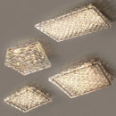 GobekUsa Crystal Ceiling Lamp: Modern Minimalist Indoor LED Lighting for Living Room, Dining & Bedroom