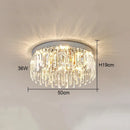 GobekUsa Crystal Ceiling Lamp: Modern Minimalist Light Luxury for Home Indoor Lighting