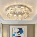 GobekUsa Crystal Ceiling Lamp: Modern Minimalist Light Luxury for Home Indoor Lighting