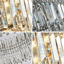 GobekUsa Crystal Ceiling Lamp: Modern Minimalist Light Luxury for Home Indoor Lighting