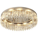 GobekUsa Crystal Ceiling Lamp: Modern Minimalist Light Luxury for Home Indoor Lighting