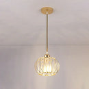 GobekUsa Crystal Ceiling Lamp: Modern Nordic Aisle Corridor Light for Elegant Home Decor