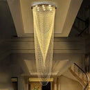 GobekUsa Crystal Ceiling Light for Stairs Restaurant Living Room Home Lighting