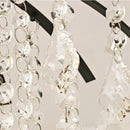 GobekUsa Crystal Ceiling Light: Luxury Modern Chandelier for Home Living Spaces