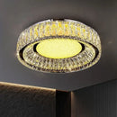 GobekUsa Crystal Ceiling Light: Modern Luxury for Living Room, Bedroom, Kitchen & Dining Room