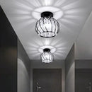 GobekUsa Crystal Ceiling Light: Nordic Modern K9, Indoor Lamp for Hallway, Bedroom, Dining Room.