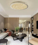 GobekUsa Crystal Ceiling Light with LED Bulbs for Home Living Room Bedroom
