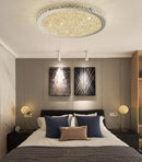 GobekUsa Crystal Ceiling Light with LED Bulbs for Home Living Room Bedroom