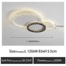 GobekUsa Crystal Ceiling Lights LED Chandelier for Living Room Bedroom