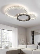 GobekUsa Crystal Ceiling Lights LED Chandelier for Living Room Bedroom