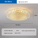 GobekUsa Crystal Ceiling Lights: Luxurious LED Fixture for Master Bedroom, Living Room Wall Decor