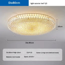 GobekUsa Crystal Ceiling Lights: Luxurious LED Fixture for Master Bedroom, Living Room Wall Decor