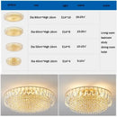 GobekUsa Crystal Ceiling Lights: Luxurious LED Fixture for Master Bedroom, Living Room Wall Decor