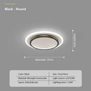 GobekUsa Crystal Ceiling Lights: Modern Indoor Lighting with LED, Round/Square Luminaria