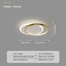 GobekUsa Crystal Ceiling Lights: Modern Indoor Lighting with LED, Round/Square Luminaria