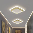 GobekUsa Crystal Ceiling Lights: Modern Indoor Lighting with LED, Round/Square Luminaria