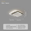 GobekUsa Crystal Ceiling Lights: Modern Indoor Lighting with LED, Round/Square Luminaria