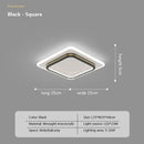 GobekUsa Crystal Ceiling Lights: Modern Indoor Lighting with LED, Round/Square Luminaria