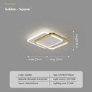 GobekUsa Crystal Ceiling Lights: Modern Indoor Lighting with LED, Round/Square Luminaria