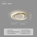 GobekUsa Crystal Ceiling Lights: Modern LED Indoor Lighting Fixtures for Home Entrance