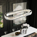 GobekUsa Crystal Ceiling Pendant Chandelier for Luxe Room Decor