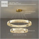 GobekUsa Crystal Ceiling Pendant Chandelier for Luxury Room Decor