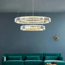 GobekUsa Crystal Ceiling Pendant Chandelier for Luxury Room Decor