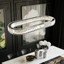 GobekUsa Crystal Ceiling Pendant Chandelier for Luxury Room Decor