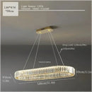 GobekUsa Crystal Ceiling Pendant Chandelier for Luxury Room Decor