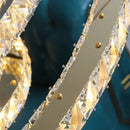 GobekUsa Crystal Ceiling Pendant Light Chandelier Modern Living Room Bedroom Decor