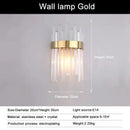 GobekUsa Crystal Ceiling Pendant Light for Living Dining Room Chandelier Home Decor