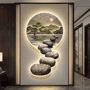 GobekUsa Crystal Ceramic LED Wall Lamp for Modern Wall Decor in Living Room Bedroom Office