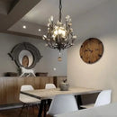 GobekUsa Crystal Chain Pendant Chandelier LED Lights for Indoor Decor